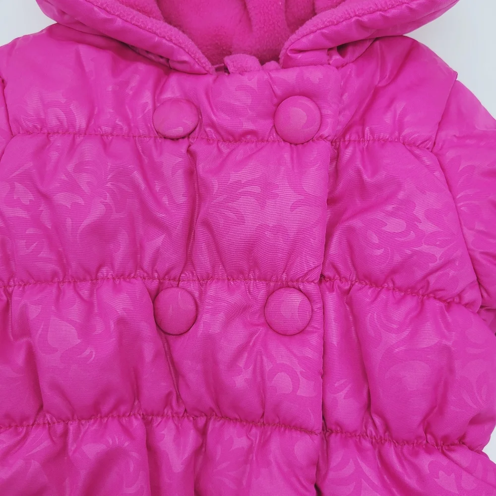 1881 S. Rothschild Snowsuit Pram Suit One Piece Magenta Pink Outerwear 3-6mo NEW